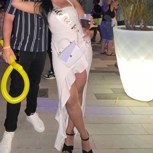 White Bach dress